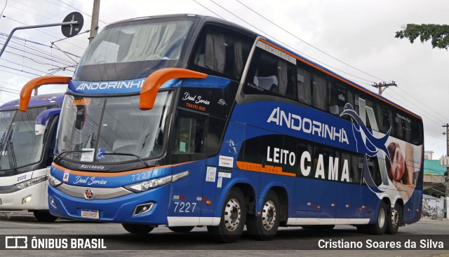 Empresa de Transportes Andorinha 7227 na cidade de São Paulo, São Paulo, Brasil, por Cristiano Soares da Silva. Número da foto: #12135821.