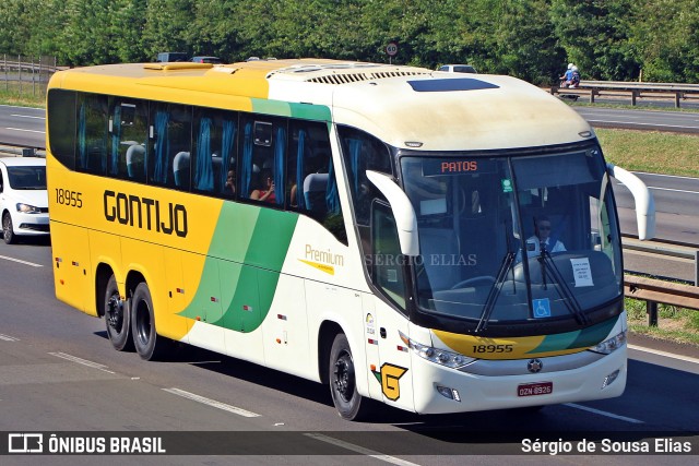 Empresa Gontijo de Transportes 18955 na cidade de Sumaré, São Paulo, Brasil, por Sérgio de Sousa Elias. Número da foto: #12135743.