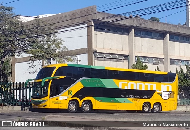 Empresa Gontijo de Transportes 25035 na cidade de Belo Horizonte, Minas Gerais, Brasil, por Maurício Nascimento. Número da foto: #12134856.
