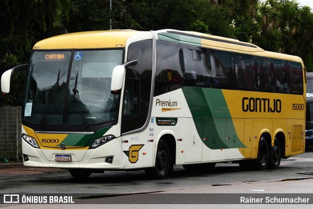 Empresa Gontijo de Transportes 15000 na cidade de Curitiba, Paraná, Brasil, por Rainer Schumacher. Número da foto: #12134480.