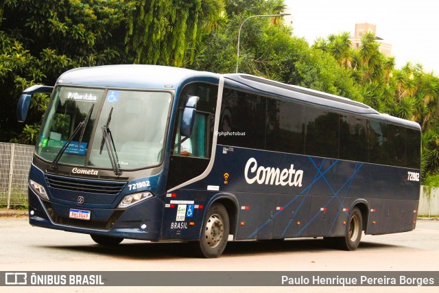 Viação Cometa 721902 na cidade de Curitiba, Paraná, Brasil, por Paulo Henrique Pereira Borges. Número da foto: #12135663.