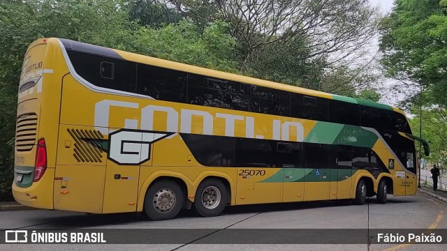 Empresa Gontijo de Transportes 25070 na cidade de São Paulo, São Paulo, Brasil, por Fábio Paixão. Número da foto: #12135912.