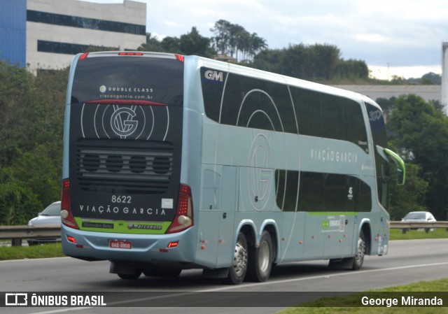 Viação Garcia 8622 na cidade de Santa Isabel, São Paulo, Brasil, por George Miranda. Número da foto: #12135801.