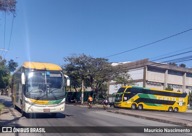 Empresa Gontijo de Transportes 18240 na cidade de Belo Horizonte, Minas Gerais, Brasil, por Maurício Nascimento. Número da foto: #12134862.