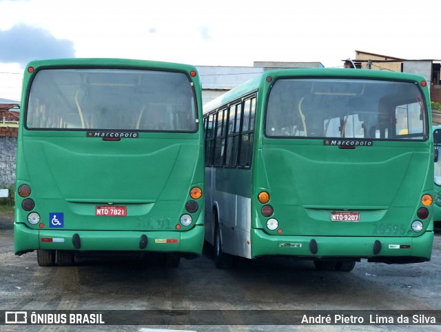 OT Trans - Ótima Salvador Transportes 20591 na cidade de Lauro de Freitas, Bahia, Brasil, por André Pietro  Lima da Silva. Número da foto: #12136336.