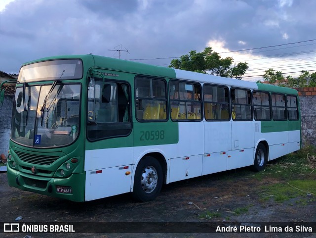 OT Trans - Ótima Salvador Transportes 20598 na cidade de Lauro de Freitas, Bahia, Brasil, por André Pietro  Lima da Silva. Número da foto: #12136352.
