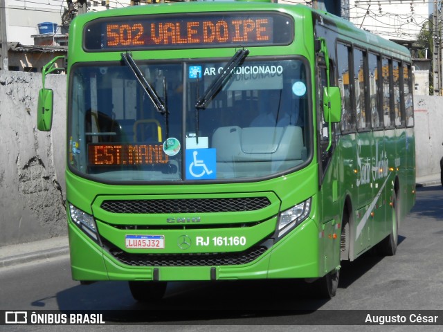 Transportes Santo Antônio RJ 161.160 na cidade de Duque de Caxias, Rio de Janeiro, Brasil, por Augusto César. Número da foto: #12136197.