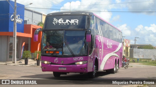 Eunir Turismo 1209 na cidade de Santa Inês, Maranhão, Brasil, por Miqueias Pereira Sousa. Número da foto: #12136040.