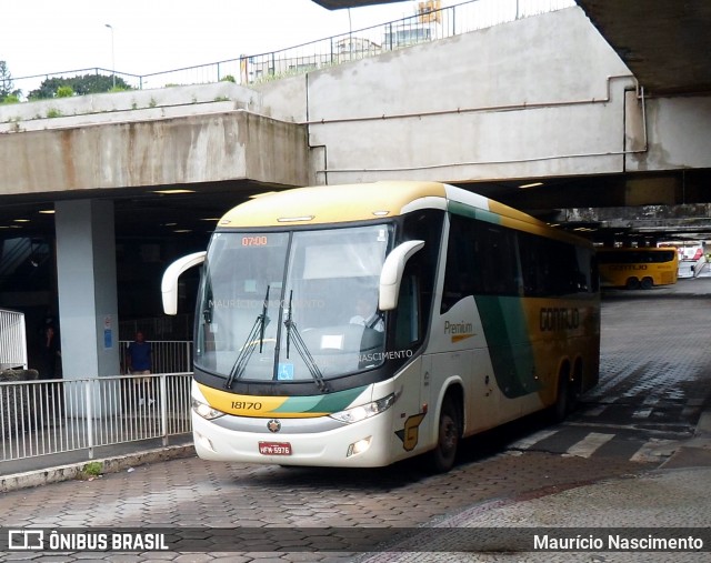 Empresa Gontijo de Transportes 18170 na cidade de Belo Horizonte, Minas Gerais, Brasil, por Maurício Nascimento. Número da foto: #12134807.