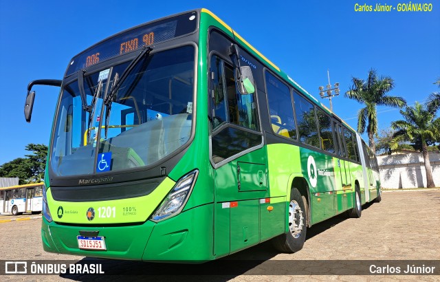Metrobus 1201 na cidade de Goiânia, Goiás, Brasil, por Carlos Júnior. Número da foto: #12138148.
