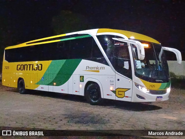 Empresa Gontijo de Transportes 7125 na cidade de Lavras, Minas Gerais, Brasil, por Marcos Andrade. Número da foto: #12136989.
