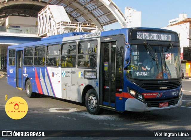 Transportes Capellini 19.157 na cidade de Americana, São Paulo, Brasil, por Wellington Lima. Número da foto: #12137812.