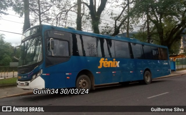 Expresso Fênix Cubatão 25386 na cidade de Cubatão, São Paulo, Brasil, por Guilherme Silva. Número da foto: #12137747.