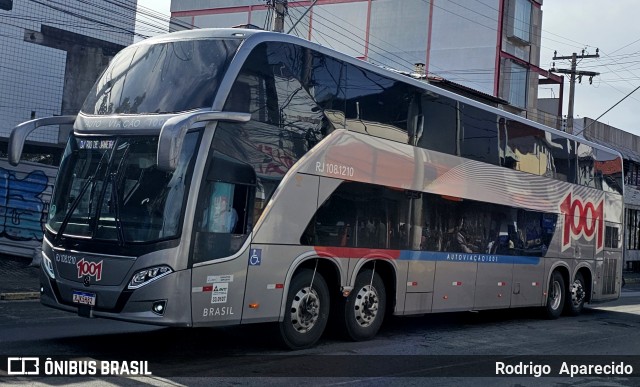 Auto Viação 1001 RJ 108.1210 na cidade de Arraial do Cabo, Rio de Janeiro, Brasil, por Rodrigo  Aparecido. Número da foto: #12138306.