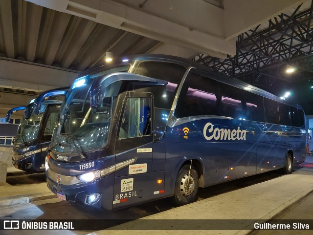 Viação Cometa 719550 na cidade de Santos, São Paulo, Brasil, por Guilherme Silva. Número da foto: #12138919.