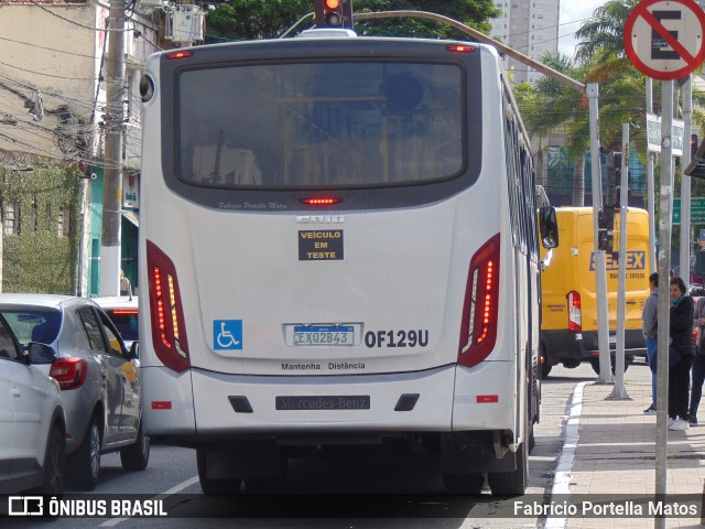 Mercedes-Benz OF129U na cidade de Santo André, São Paulo, Brasil, por Fabrício Portella Matos. Número da foto: #12138838.