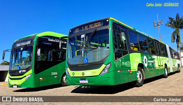 Metrobus 1201 na cidade de Goiânia, Goiás, Brasil, por Carlos Júnior. Número da foto: #12138151.