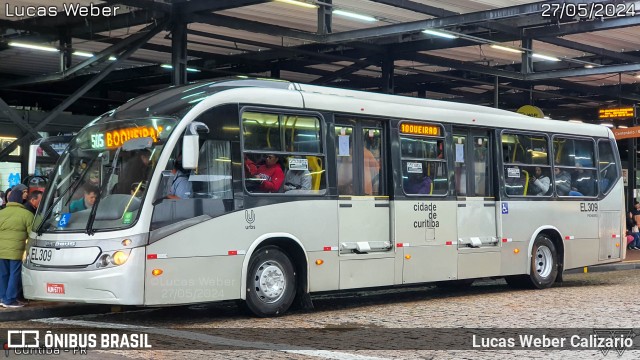 Auto Viação São José dos Pinhais EL309 na cidade de Curitiba, Paraná, Brasil, por Lucas Weber Calizario. Número da foto: #12137375.