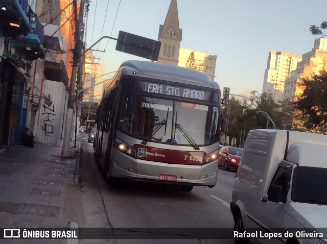 Viação Gatusa Transportes Urbanos 7 6332 na cidade de São Paulo, São Paulo, Brasil, por Rafael Lopes de Oliveira. Número da foto: #12136620.