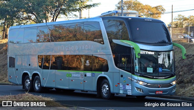Viação Garcia 8622 na cidade de Campinas, São Paulo, Brasil, por Sérgio de Sousa Elias. Número da foto: #12137863.