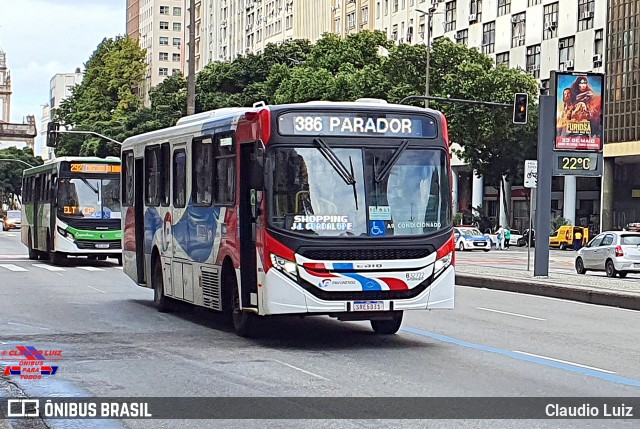 Viação Pavunense B32722 na cidade de Rio de Janeiro, Rio de Janeiro, Brasil, por Claudio Luiz. Número da foto: #12138829.