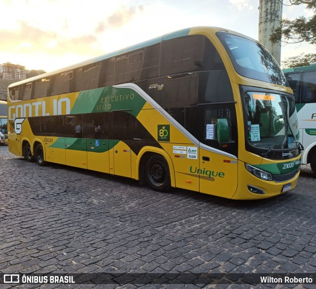 Empresa Gontijo de Transportes 23020 na cidade de Belo Horizonte, Minas Gerais, Brasil, por Wilton Roberto. Número da foto: #12138732.
