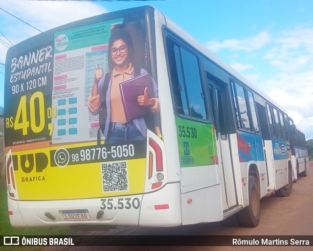 Taguatur - Taguatinga Transporte e Turismo 35-530 na cidade de São José de Ribamar, Maranhão, Brasil, por Rômulo Martins Serra. Número da foto: #12137315.