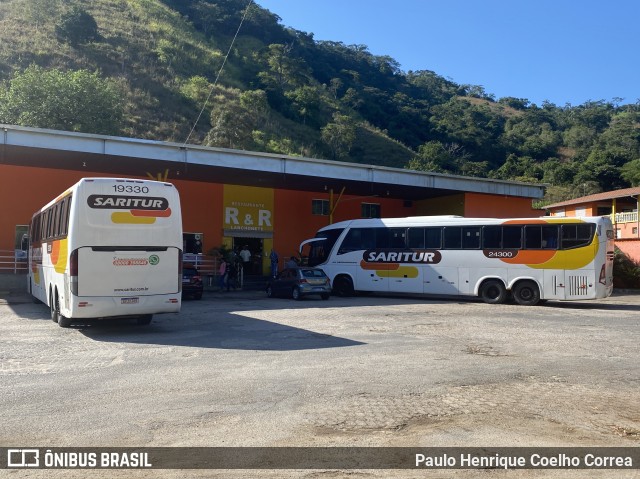 Saritur - Santa Rita Transporte Urbano e Rodoviário 19330 na cidade de Santa Maria de Itabira, Minas Gerais, Brasil, por Paulo Henrique Coelho Correa. Número da foto: #12136740.