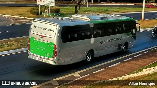 Rápido Sumaré 14307 na cidade de Paulínia, São Paulo, Brasil, por Allan Henrique. Número da foto: #12137140.