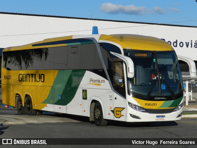 Empresa Gontijo de Transportes 19620 na cidade de Goiânia, Goiás, Brasil, por Victor Hugo  Ferreira Soares. Número da foto: #12071479.