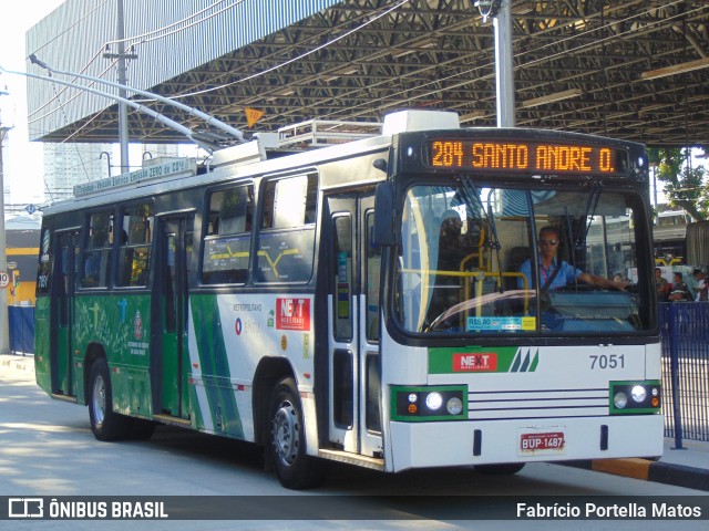 Next Mobilidade - ABC Sistema de Transporte 7051 na cidade de Santo André, São Paulo, Brasil, por Fabrício Portella Matos. Número da foto: #12072266.