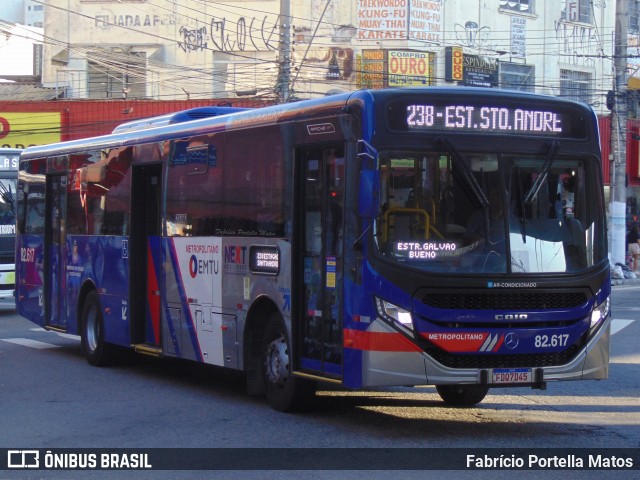 Next Mobilidade - ABC Sistema de Transporte 82.617 na cidade de Santo André, São Paulo, Brasil, por Fabrício Portella Matos. Número da foto: #12072520.