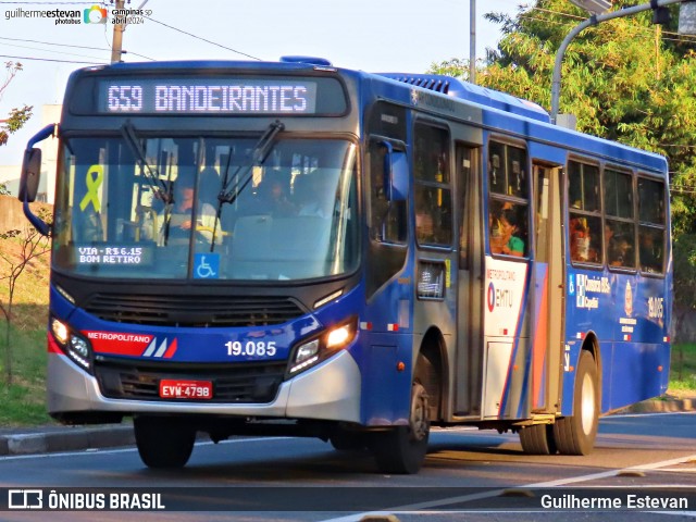 Transportes Capellini 19.085 na cidade de Campinas, São Paulo, Brasil, por Guilherme Estevan. Número da foto: #12072020.