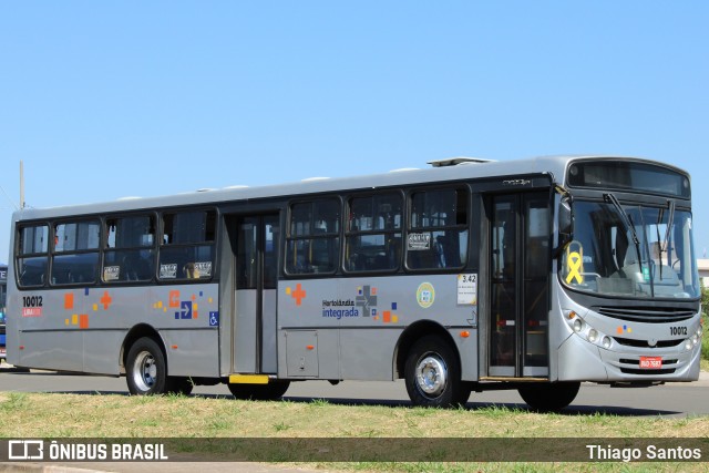 Viação Lira 10012 na cidade de Hortolândia, São Paulo, Brasil, por Thiago Santos. Número da foto: #12071162.