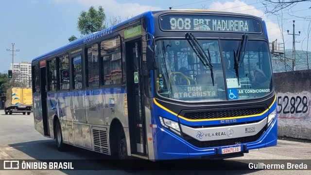 Viação Vila Real B11509 na cidade de Rio de Janeiro, Rio de Janeiro, Brasil, por Guilherme Breda. Número da foto: #12071689.