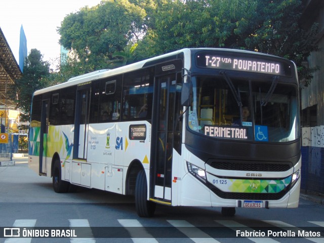Viação Guaianazes 01 125 na cidade de Santo André, São Paulo, Brasil, por Fabrício Portella Matos. Número da foto: #12072445.
