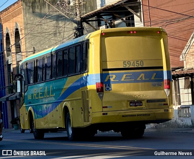 Viação Real Ita 59450 na cidade de Marataízes, Espírito Santo, Brasil, por Guilherme Neves. Número da foto: #12072984.