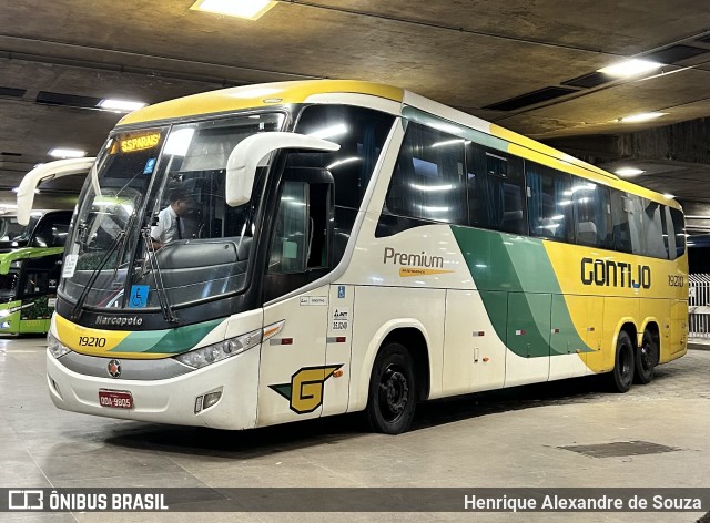 Empresa Gontijo de Transportes 19210 na cidade de Belo Horizonte, Minas Gerais, Brasil, por Henrique Alexandre de Souza. Número da foto: #12073032.