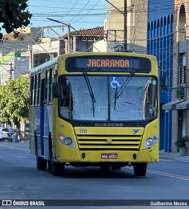 Viação Sudeste 116 na cidade de Marataízes, Espírito Santo, Brasil, por Guilherme Neves. Número da foto: #12072960.