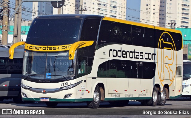 RodeRotas - Rotas de Viação do Triângulo 2233 na cidade de São Paulo, São Paulo, Brasil, por Sérgio de Sousa Elias. Número da foto: #12071829.