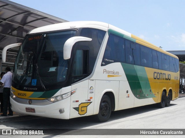 Empresa Gontijo de Transportes 18025 na cidade de Osasco, São Paulo, Brasil, por Hércules Cavalcante. Número da foto: #12071953.