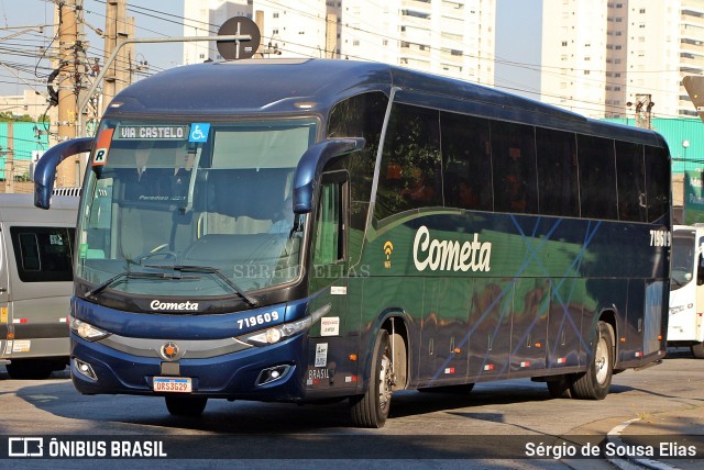 Viação Cometa 719609 na cidade de São Paulo, São Paulo, Brasil, por Sérgio de Sousa Elias. Número da foto: #12071820.