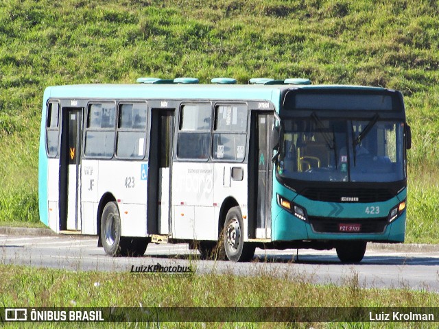 VSFL - Viação São Francisco 423 na cidade de Juiz de Fora, Minas Gerais, Brasil, por Luiz Krolman. Número da foto: #12072939.