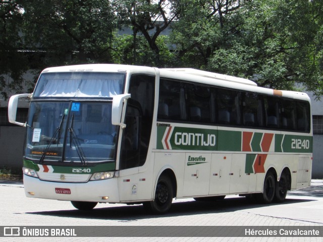 Empresa Gontijo de Transportes 21240 na cidade de São Paulo, São Paulo, Brasil, por Hércules Cavalcante. Número da foto: #12071942.