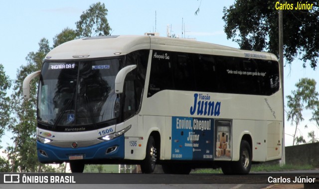 Viação Juína 1506 na cidade de Cuiabá, Mato Grosso, Brasil, por Carlos Júnior. Número da foto: #12070869.