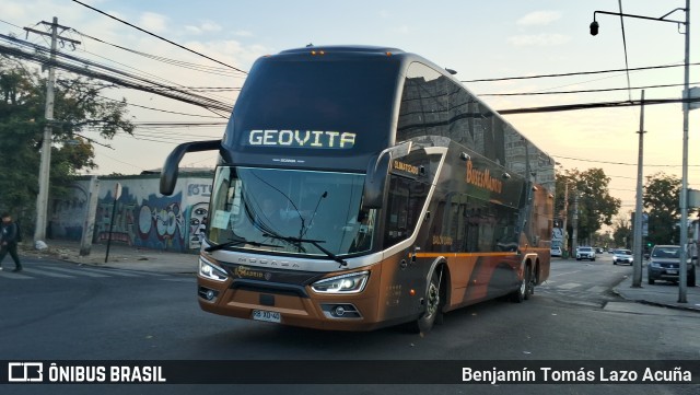 Buses Madrid RBXD40 na cidade de Estación Central, Santiago, Metropolitana de Santiago, Chile, por Benjamín Tomás Lazo Acuña. Número da foto: #12072715.