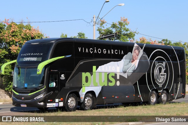 Viação Garcia 88018 na cidade de Campinas, São Paulo, Brasil, por Thiago Santos. Número da foto: #12071168.