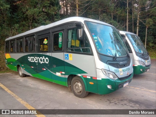 Redenção Turismo 2800 na cidade de Campos do Jordão, São Paulo, Brasil, por Danilo Moraes. Número da foto: #12072619.