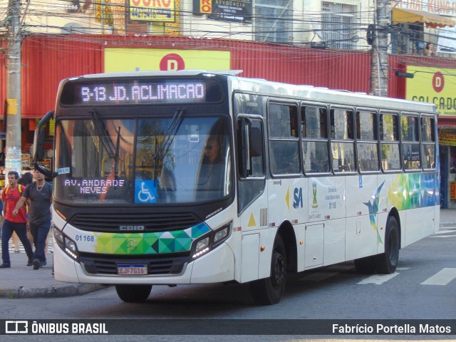 Viação Guaianazes 01 168 na cidade de Santo André, São Paulo, Brasil, por Fabrício Portella Matos. Número da foto: #12072406.