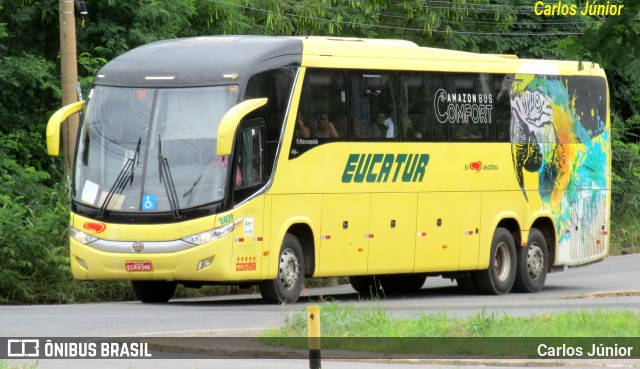 Eucatur - Empresa União Cascavel de Transportes e Turismo 5029 na cidade de Cuiabá, Mato Grosso, Brasil, por Carlos Júnior. Número da foto: #12074641.